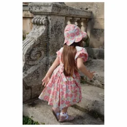 Chapeau Cœur Scallop Coton Bio | Rose