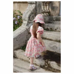 Chapeau Cœur Scallop Coton Bio | Rose