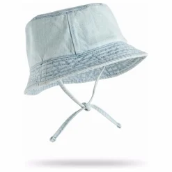 Chapeau Nomly Denim Coton Bio | Bleu Clair