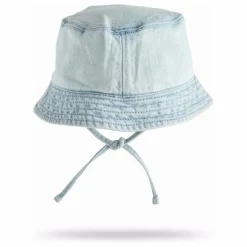 Chapeau Nomly Denim Coton Bio | Bleu Clair