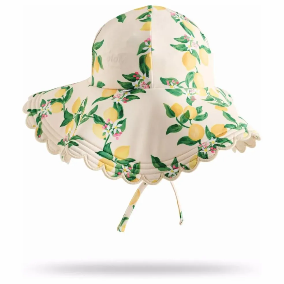 Chapeau Nuka Citrons Fibres Recyclées | Jaune pâle
