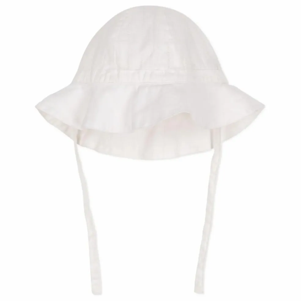 Chapeau Popeline Coton Bio | Blanc