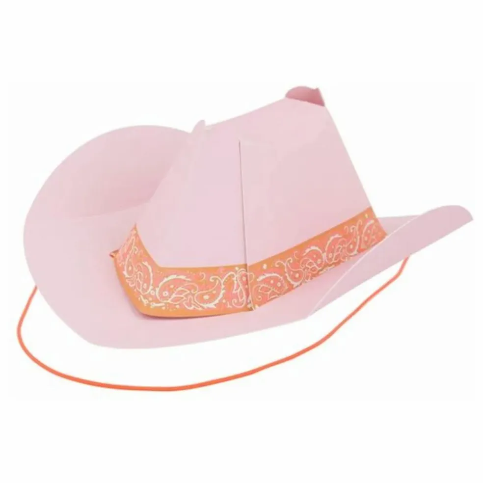 Chapeaux de fête Western - Set de 8