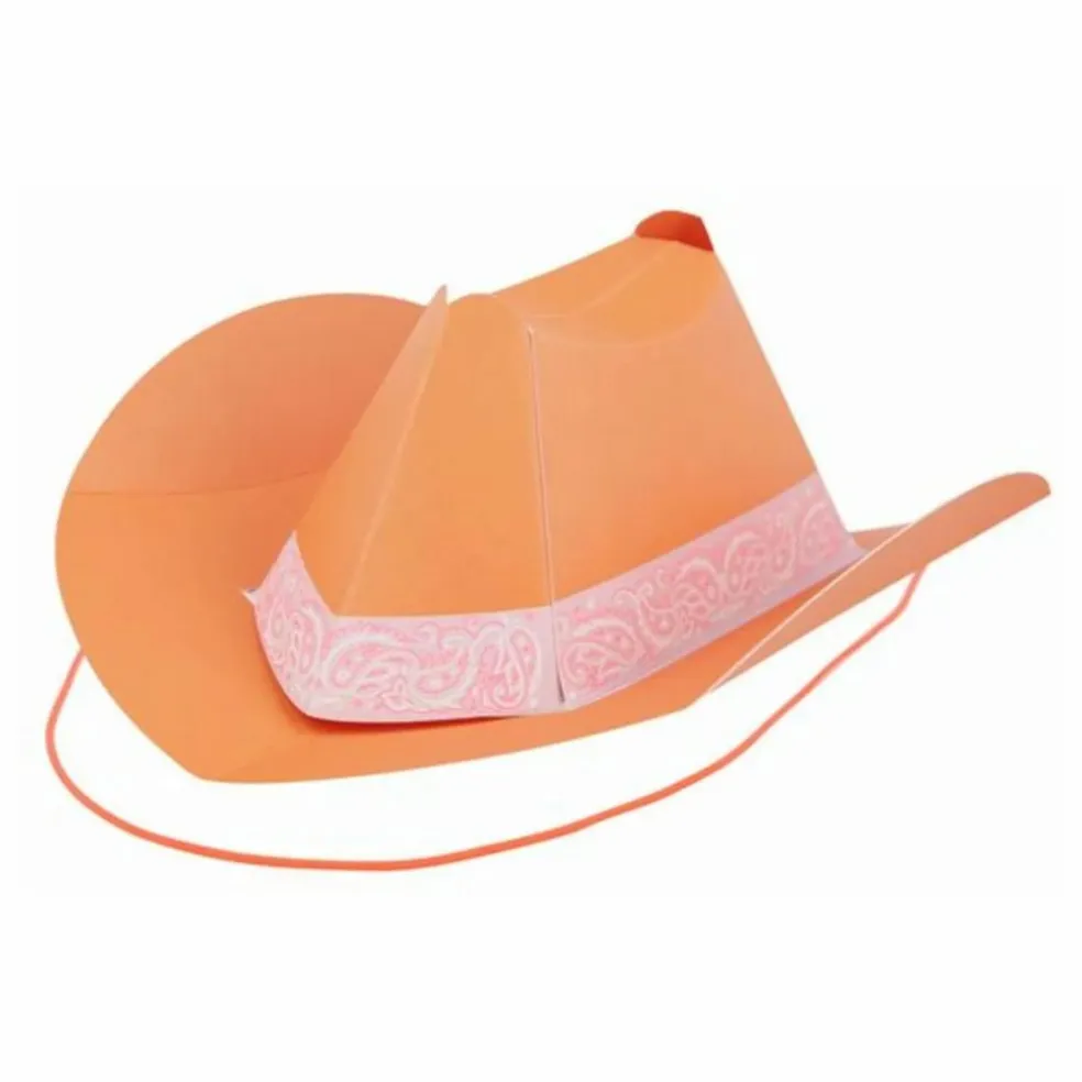 Chapeaux de fête Western - Set de 8