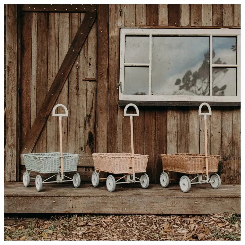 Chariot en rotin