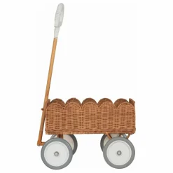 Chariot en rotin Petal