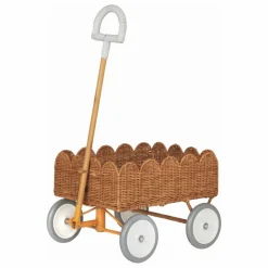 Chariot en rotin Petal