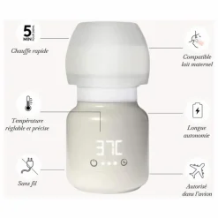 Chauffe-biberon nomade Toogo | Sable