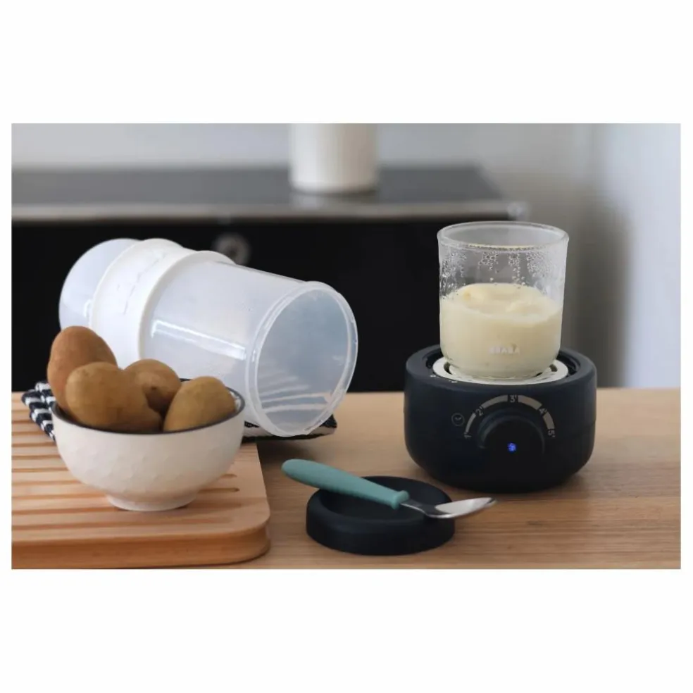 Chauffe-biberon Vapeur Baby Milk Second | Bleu nuit