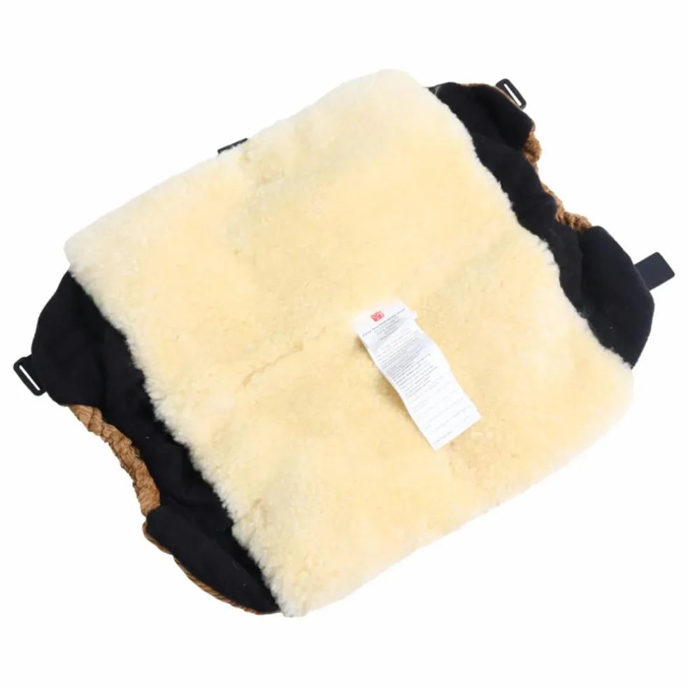 Chauffe-mains Muffy en peau d'agneau | Camel