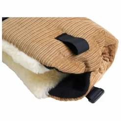 Chauffe-mains Muffy en peau d'agneau | Camel