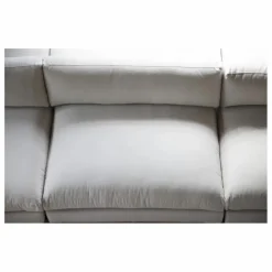 Chauffeuse 2 places Bellechasse en velours brut - 120 cm | Vert mousse