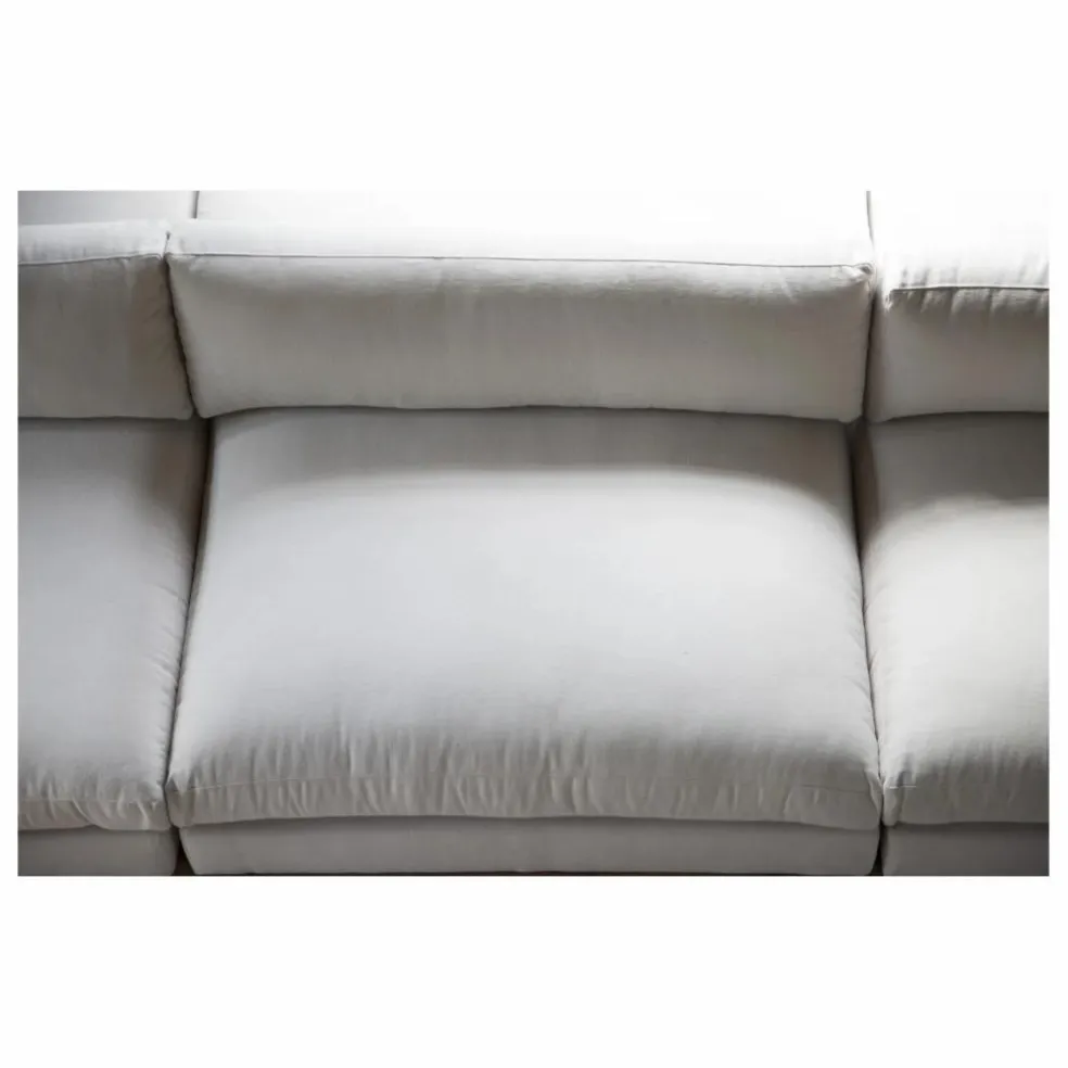 Chauffeuse 2 places Bellechasse en velours brut - 120 cm | Bleu marine