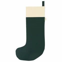 Chaussette de Noël Tambour | Vert foncé