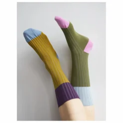 Chaussette Yvette | Olive