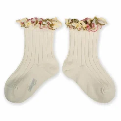 Chaussettes Anemone | Blanc cassé