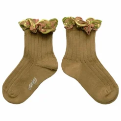 Chaussettes Anemone | Marron