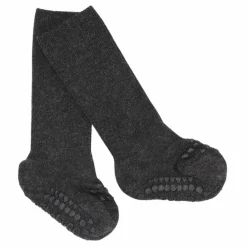 Chaussettes Antidérapantes en Bambou | Gris foncé
