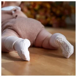 Chaussettes Antidérapantes en Bambou | Rose