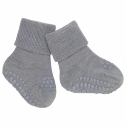 Chaussettes Antidérapantes Laine Mérinos | Gris