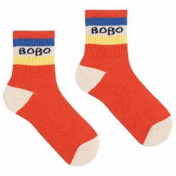 Chaussettes Bandeau Coton Bio | Rouge