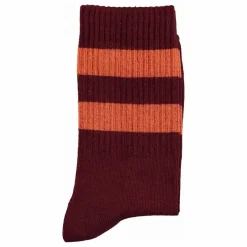 Chaussettes Bandes | Bordeaux