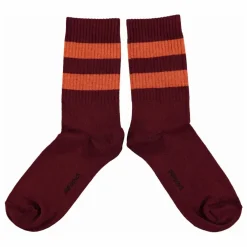 Chaussettes Bandes | Bordeaux