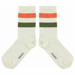 Chaussettes Bandes | Ecru