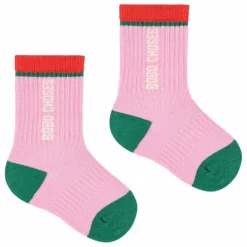 Chaussettes Bobo Coton Bio | Rose