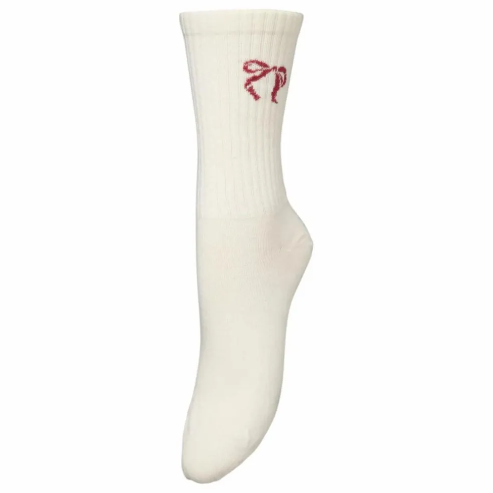 Chaussettes Bow Cotta | Blanc