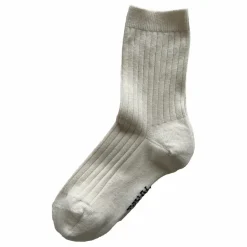 Chaussettes Cachemire Ajourées Max | Crème