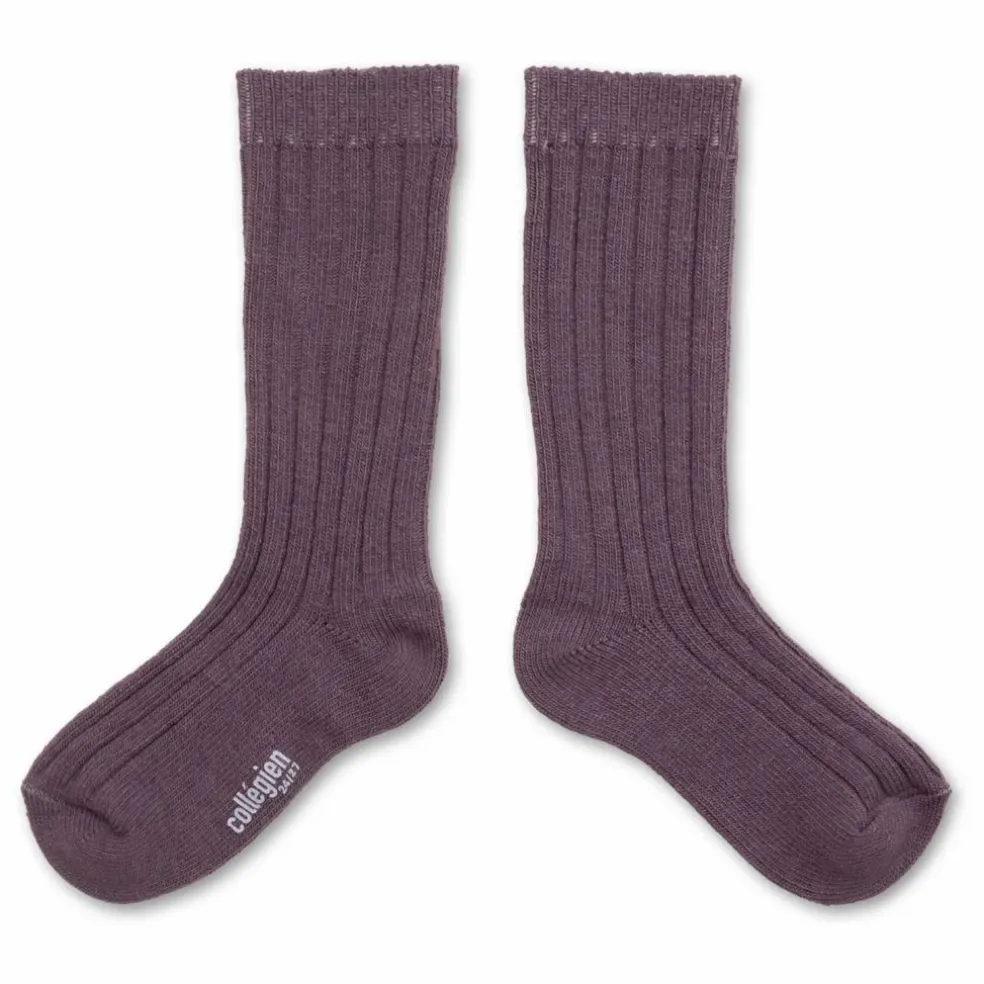 Chaussettes Chamois Cachemire et Laine Mérinos | Violet