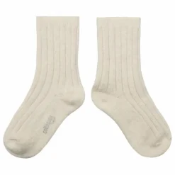 Chaussettes Chamois cachemire et laine mérinos | Beige