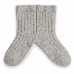 Chaussettes Chamois cachemire et mérinos | Gris clair