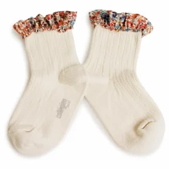 Chaussettes Charlotte | Blanc cassé