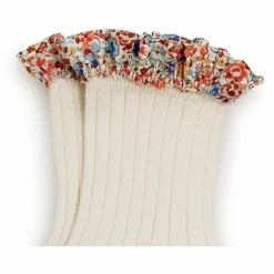 Chaussettes Charlotte | Blanc cassé