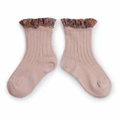 Chaussettes Charlotte | Vieux Rose