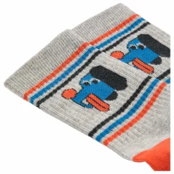 Chaussettes Chien Coton Bio | Gris chiné