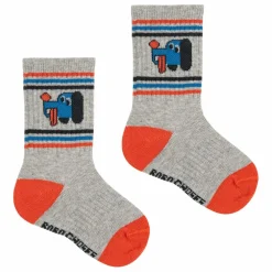Chaussettes Chiens Coton Bio | Gris chiné