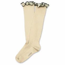 Chaussettes Constance | Blanc cassé