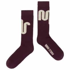 Chaussettes Coton Bio | Bordeaux