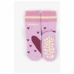 Chaussettes Cœurs | Rose