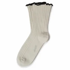 Chaussettes Delphine | Blanc cassé