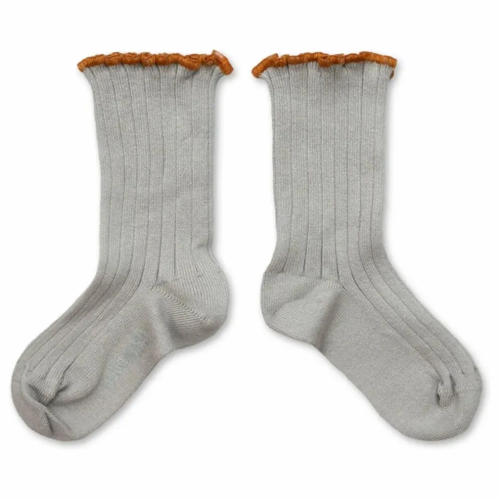 Chaussettes Delphine | Gris souris