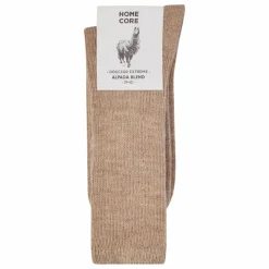 Chaussettes Earth Alpaga | Marron clair