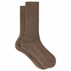Chaussettes Felipe Laine Mérinos | Beige chiné
