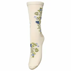 Chaussettes Fleuriora Visca | Ecru