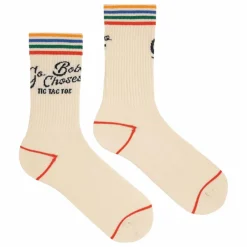 Chaussettes Go Bobo Coton Bio - Collection Femme | Blanc cassé