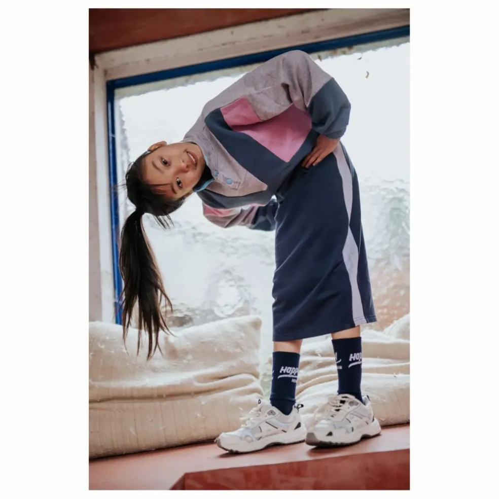 Chaussettes Happy Human | Bleu