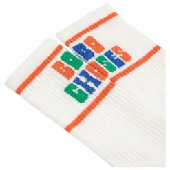Chaussettes Hautes Bobo Coton Bio | Blanc